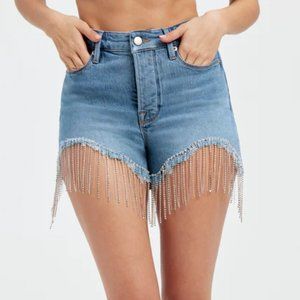 Good American | Bombshell Diamond Shorts | Indigo357